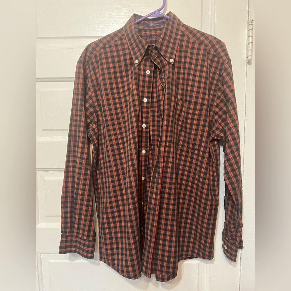 Alan Flusser plaid shirt